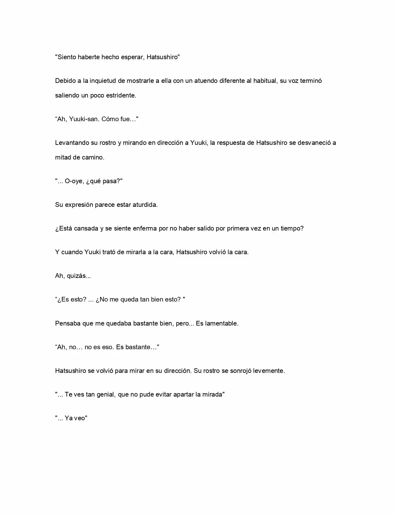 ¿Qué Pasa Si Salvaste A Una Chica Que Estaba A Punto De Saltar? (NL) (Novela) - Capítulo 4 - Página 20 - LectorTMOo