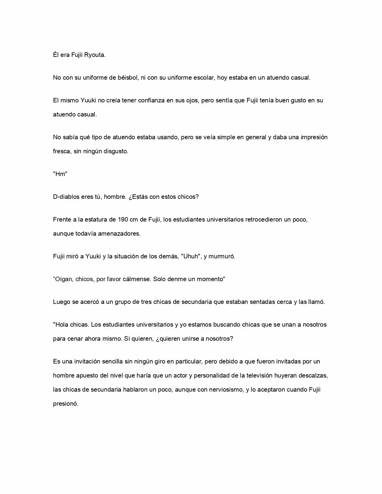 ¿Qué Pasa Si Salvaste A Una Chica Que Estaba A Punto De Saltar? (NL) (Novela) - Capítulo 4 - Página 26 - LectorTMOo