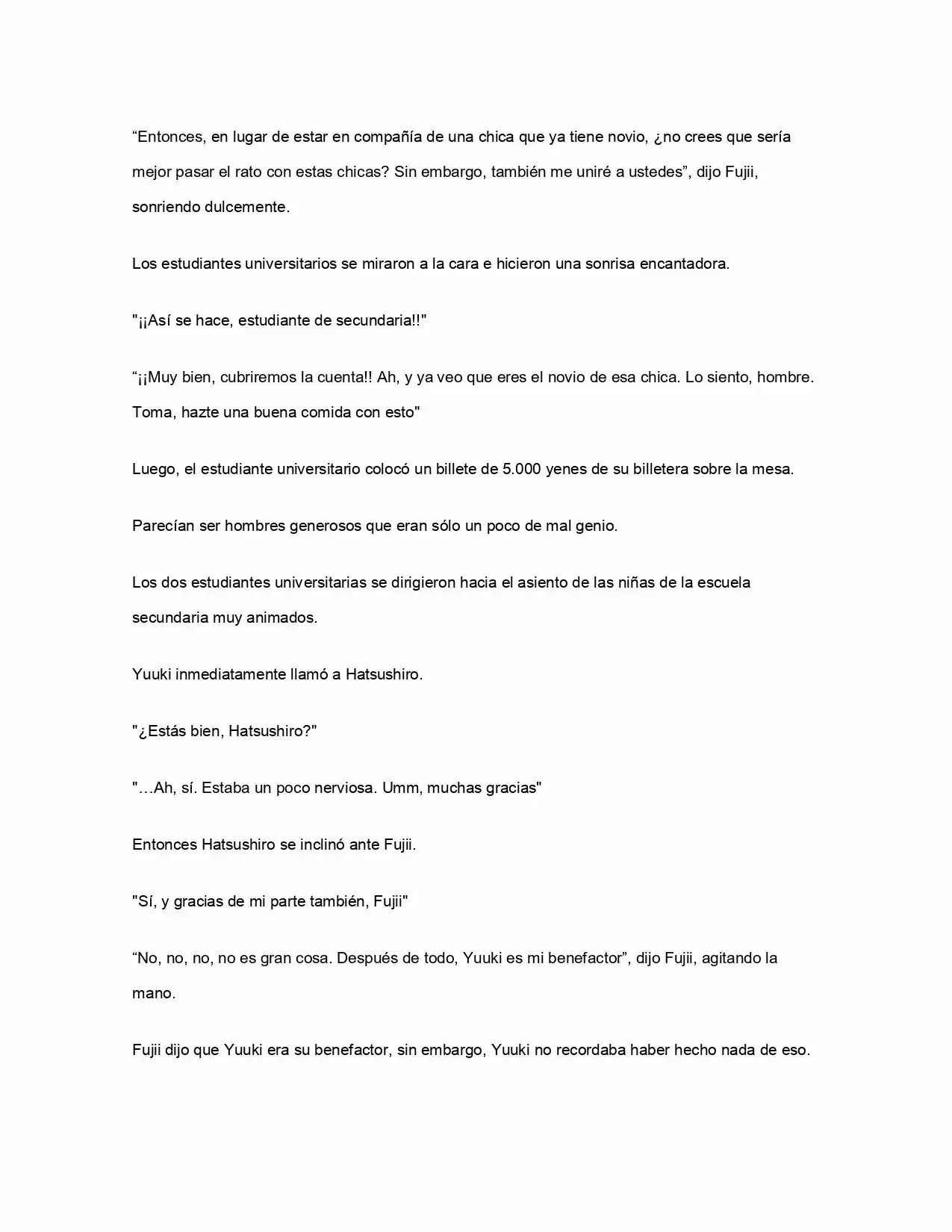 ¿Qué Pasa Si Salvaste A Una Chica Que Estaba A Punto De Saltar? (NL) (Novela) - Capítulo 4 - Página 27 - LectorTMOo