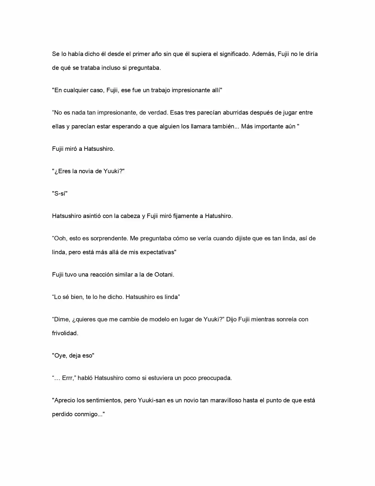 ¿Qué Pasa Si Salvaste A Una Chica Que Estaba A Punto De Saltar? (NL) (Novela) - Capítulo 4 - Página 28 - LectorTMOo