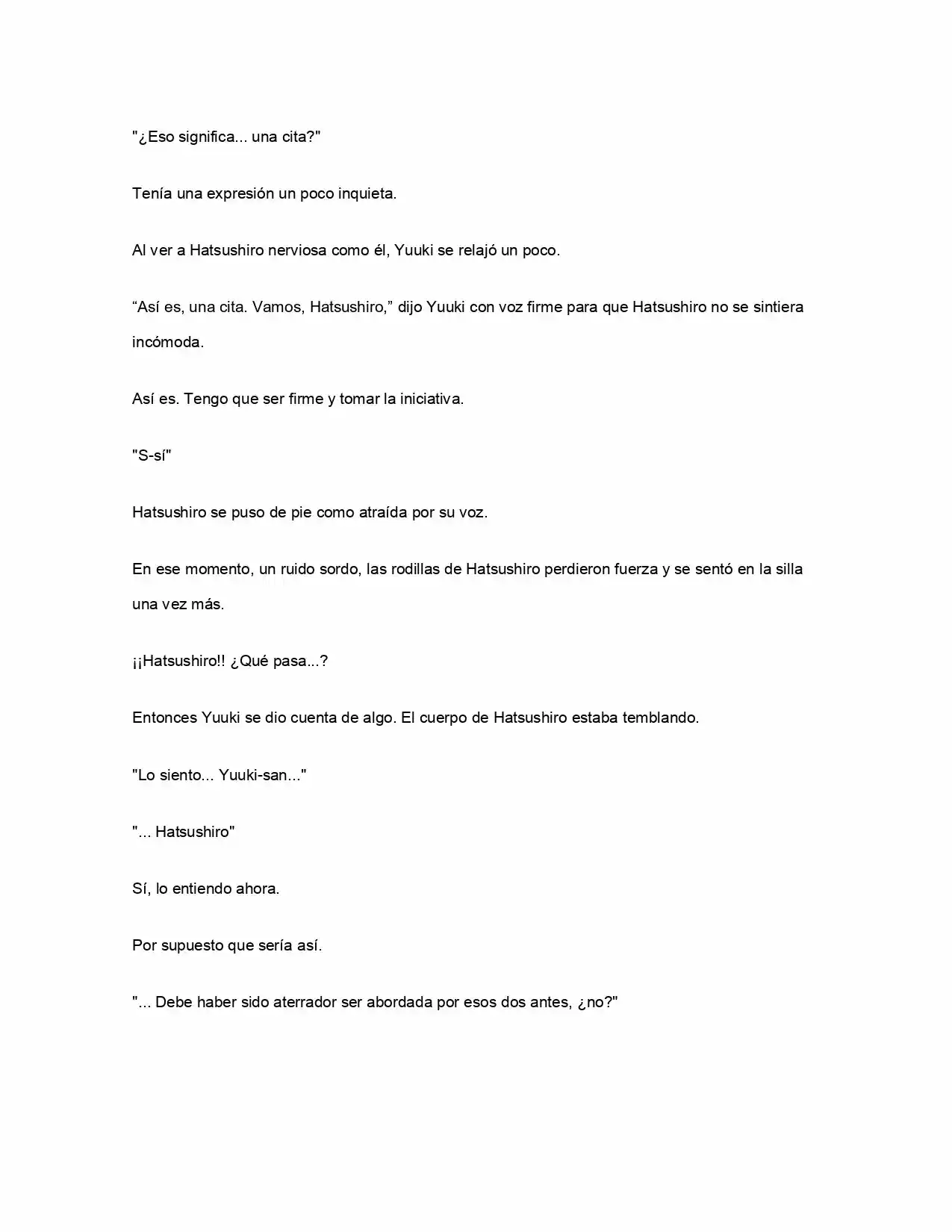 ¿Qué Pasa Si Salvaste A Una Chica Que Estaba A Punto De Saltar? (NL) (Novela) - Capítulo 4 - Página 31 - LectorTMOo