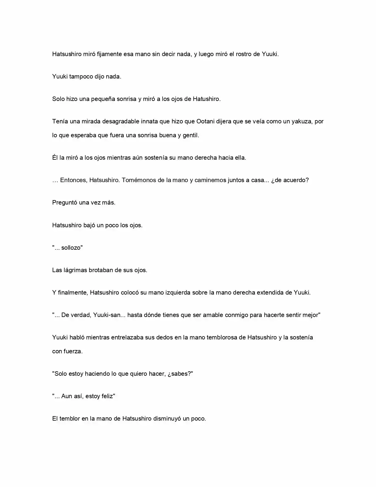 ¿Qué Pasa Si Salvaste A Una Chica Que Estaba A Punto De Saltar? (NL) (Novela) - Capítulo 4 - Página 34 - LectorTMOo