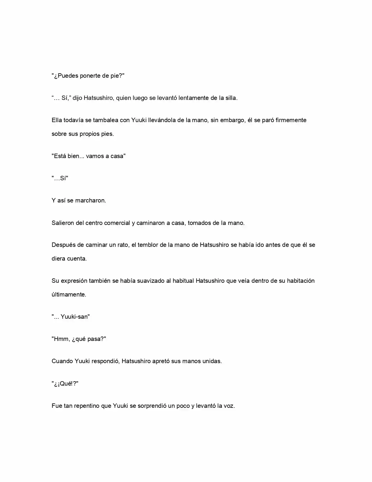 ¿Qué Pasa Si Salvaste A Una Chica Que Estaba A Punto De Saltar? (NL) (Novela) - Capítulo 4 - Página 35 - LectorTMOo