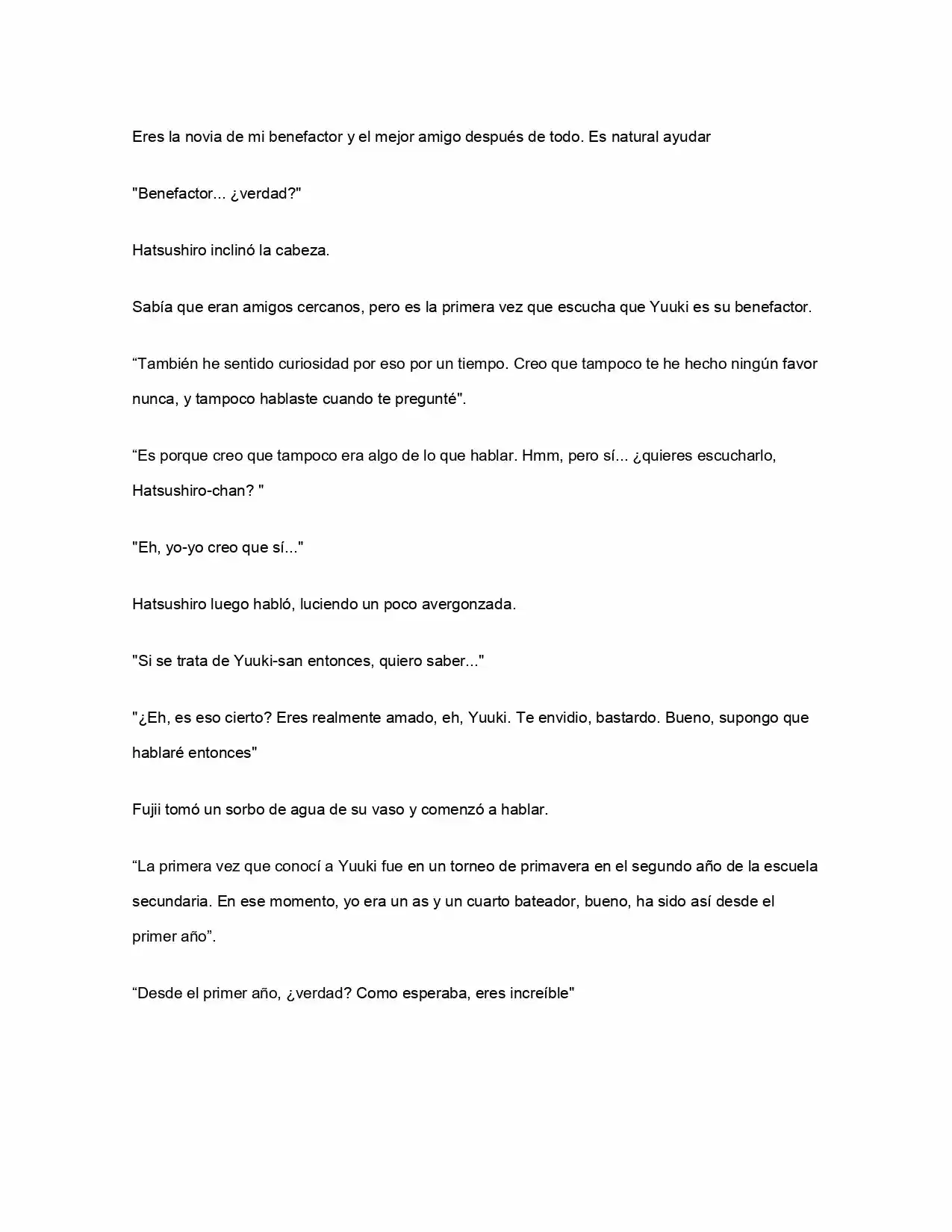 ¿Qué Pasa Si Salvaste A Una Chica Que Estaba A Punto De Saltar? (NL) (Novela) - Capítulo 5 - Página 23 - LectorTMOo