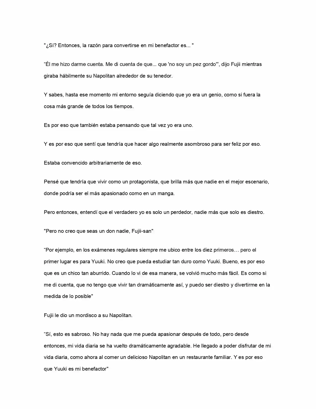 ¿Qué Pasa Si Salvaste A Una Chica Que Estaba A Punto De Saltar? (NL) (Novela) - Capítulo 5 - Página 30 - LectorTMOo