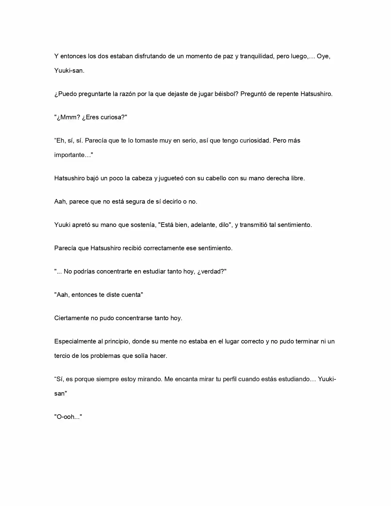 ¿Qué Pasa Si Salvaste A Una Chica Que Estaba A Punto De Saltar? (NL) (Novela) - Capítulo 5 - Página 37 - LectorTMOo