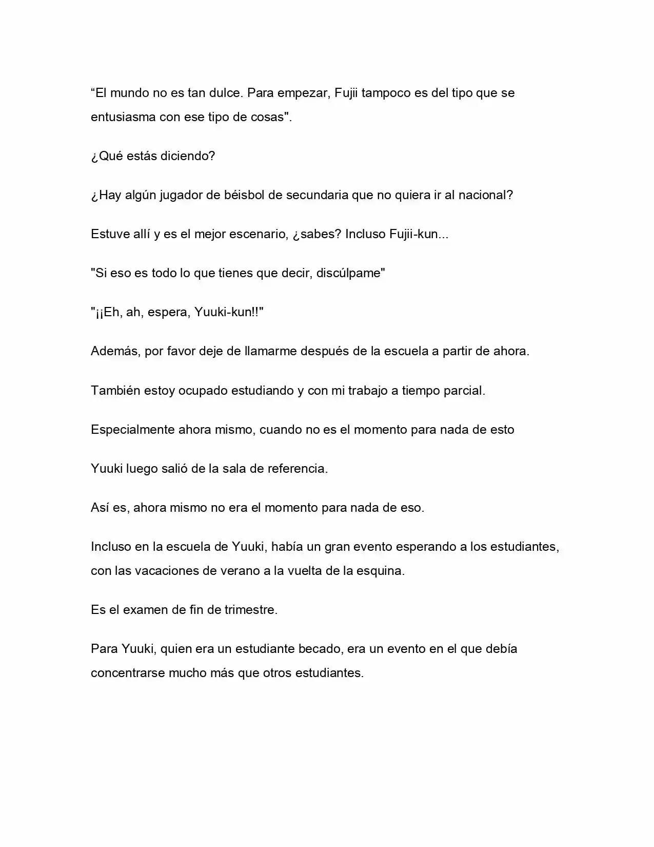 ¿Qué Pasa Si Salvaste A Una Chica Que Estaba A Punto De Saltar? (NL) (Novela) - Capítulo 6 - Página 5 - LectorTMOo