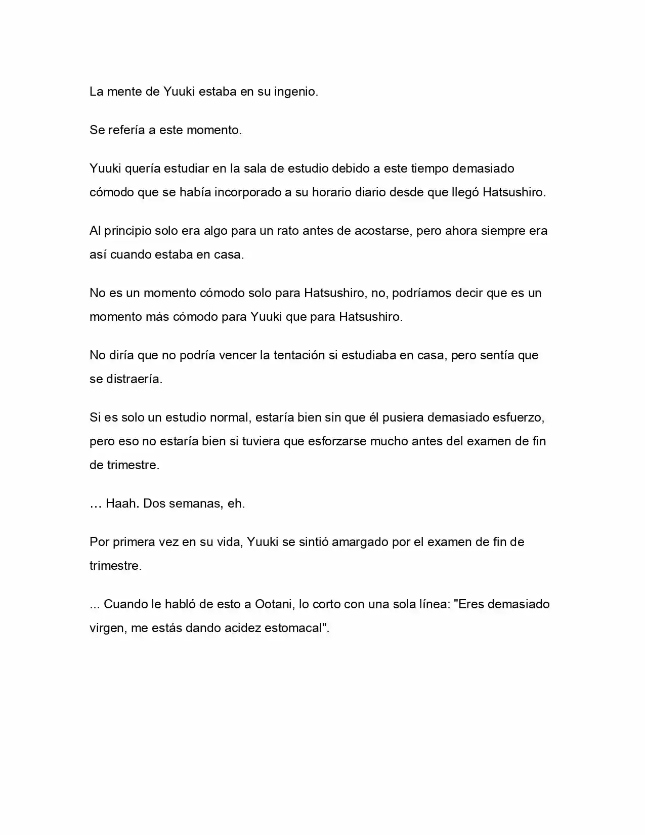 ¿Qué Pasa Si Salvaste A Una Chica Que Estaba A Punto De Saltar? (NL) (Novela) - Capítulo 6 - Página 9 - LectorTMOo