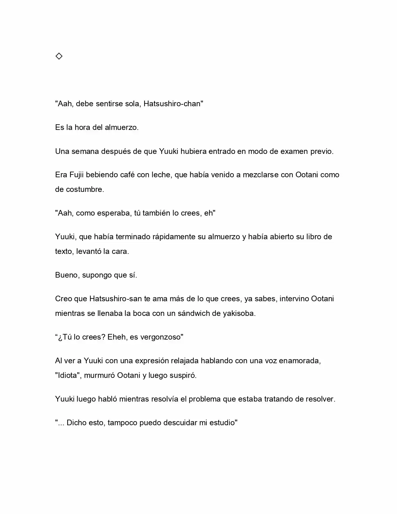¿Qué Pasa Si Salvaste A Una Chica Que Estaba A Punto De Saltar? (NL) (Novela) - Capítulo 6 - Página 12 - LectorTMOo