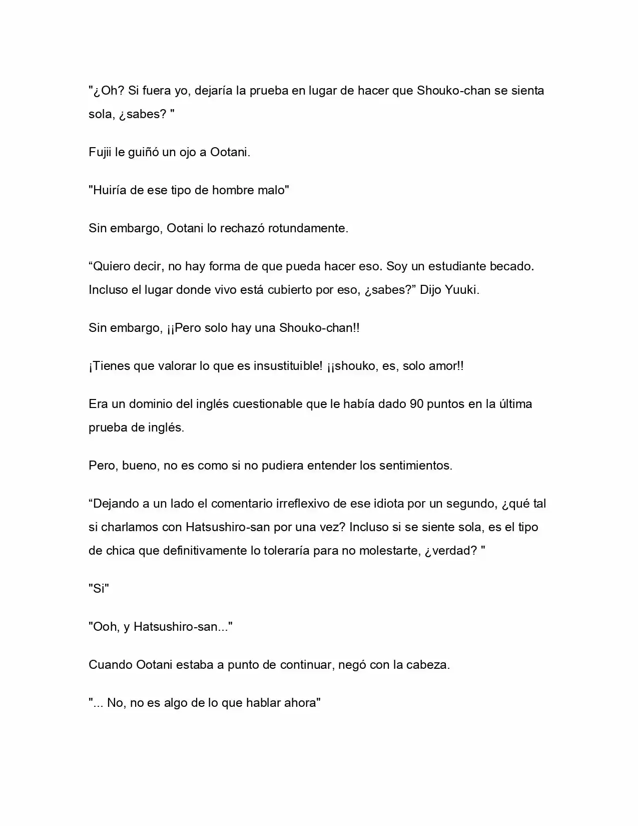 ¿Qué Pasa Si Salvaste A Una Chica Que Estaba A Punto De Saltar? (NL) (Novela) - Capítulo 6 - Página 13 - LectorTMOo