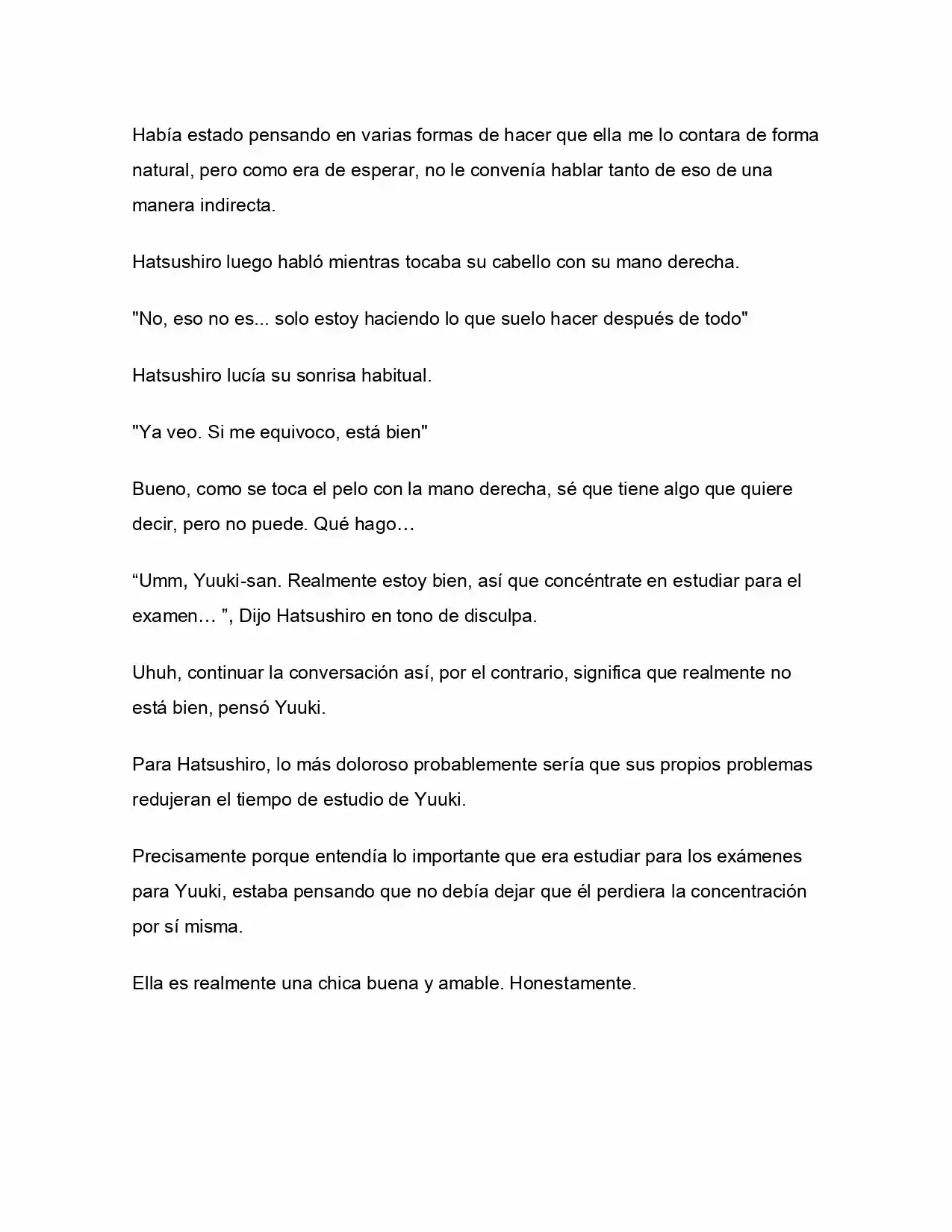 ¿Qué Pasa Si Salvaste A Una Chica Que Estaba A Punto De Saltar? (NL) (Novela) - Capítulo 6 - Página 17 - LectorTMOo