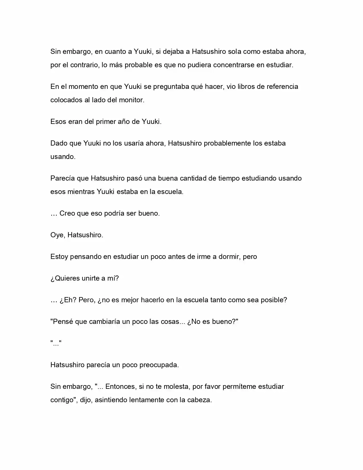 ¿Qué Pasa Si Salvaste A Una Chica Que Estaba A Punto De Saltar? (NL) (Novela) - Capítulo 6 - Página 18 - LectorTMOo