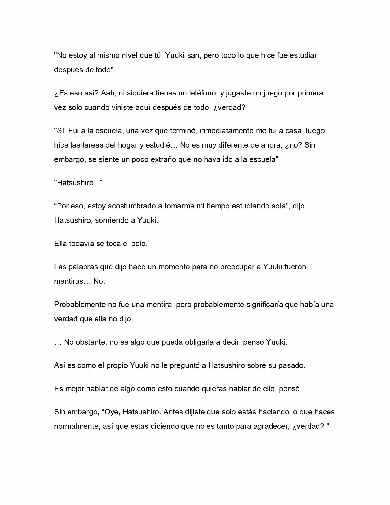 ¿Qué Pasa Si Salvaste A Una Chica Que Estaba A Punto De Saltar? (NL) (Novela) - Capítulo 6 - Página 20 - LectorTMOo