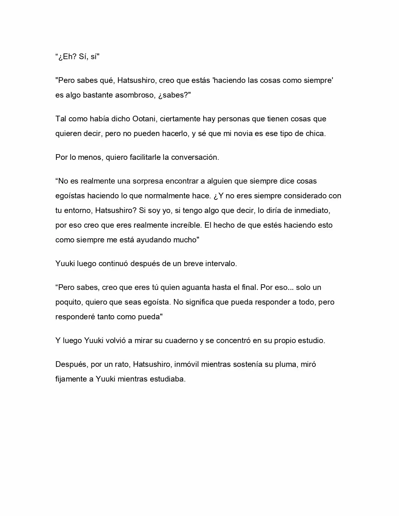 ¿Qué Pasa Si Salvaste A Una Chica Que Estaba A Punto De Saltar? (NL) (Novela) - Capítulo 6 - Página 21 - LectorTMOo