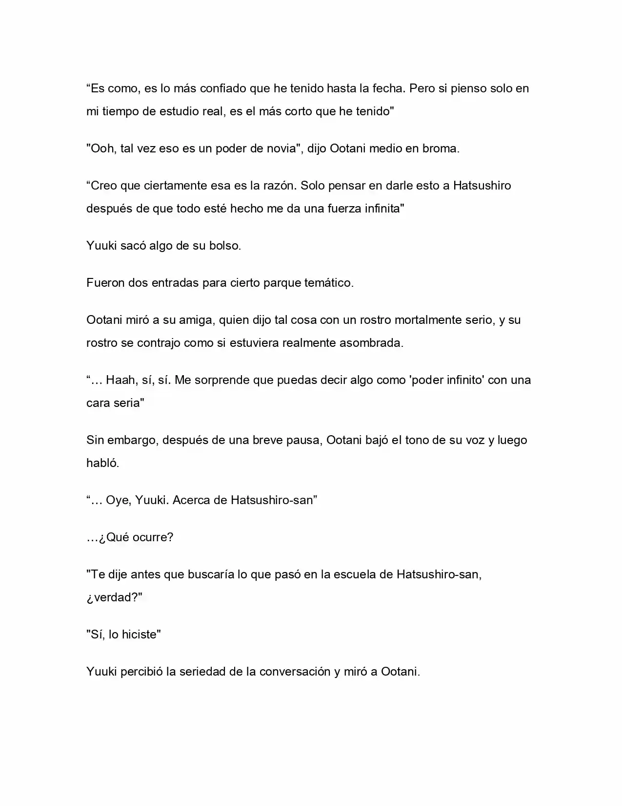 ¿Qué Pasa Si Salvaste A Una Chica Que Estaba A Punto De Saltar? (NL) (Novela) - Capítulo 6 - Página 28 - LectorTMOo
