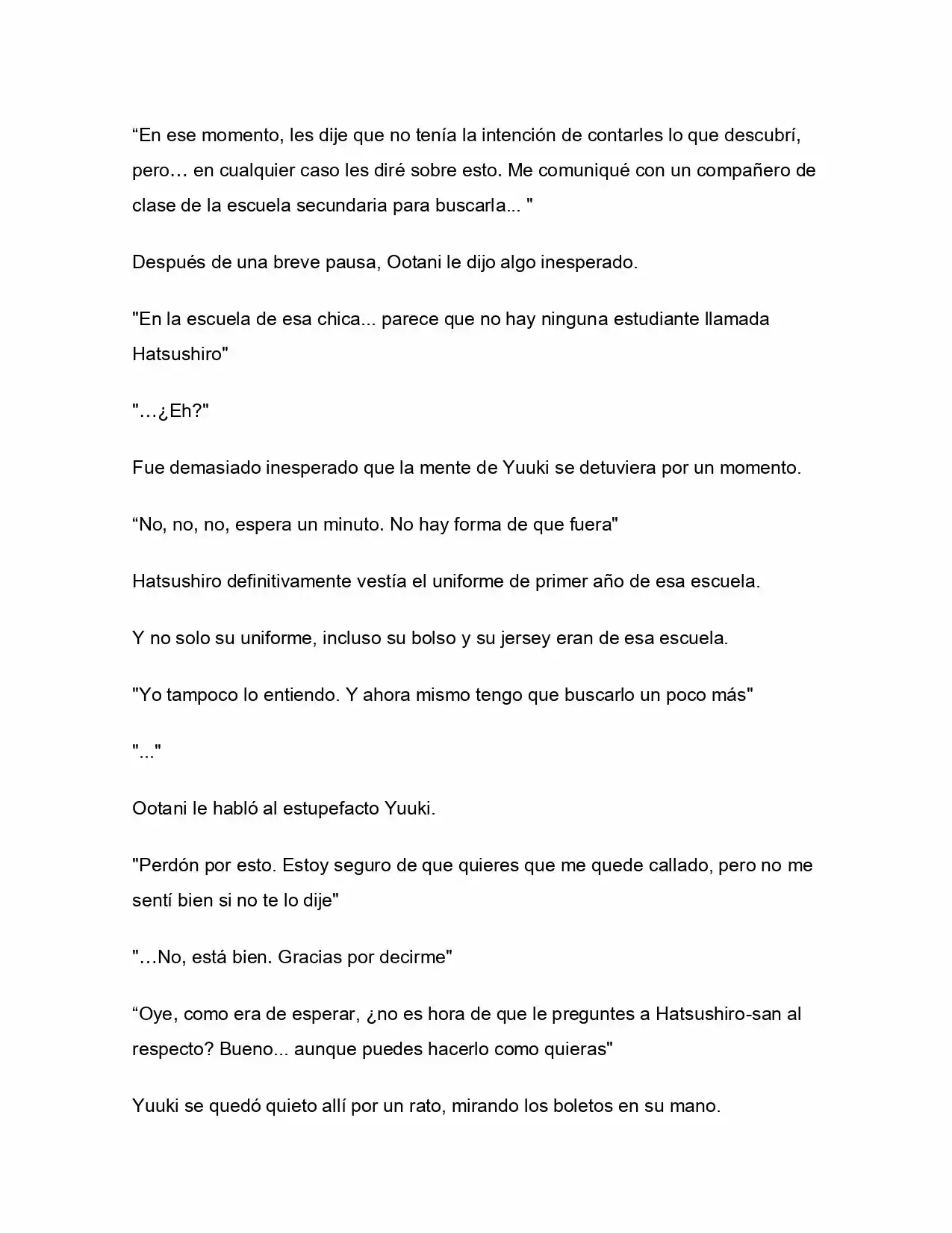 ¿Qué Pasa Si Salvaste A Una Chica Que Estaba A Punto De Saltar? (NL) (Novela) - Capítulo 6 - Página 29 - LectorTMOo