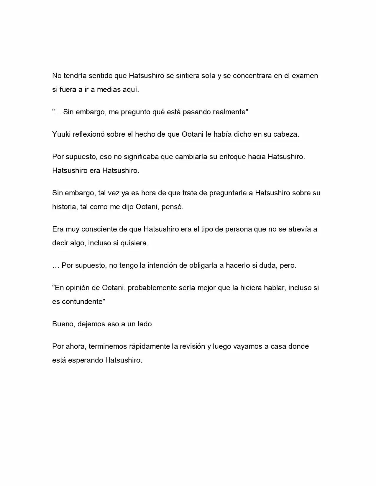 ¿Qué Pasa Si Salvaste A Una Chica Que Estaba A Punto De Saltar? (NL) (Novela) - Capítulo 6 - Página 31 - LectorTMOo