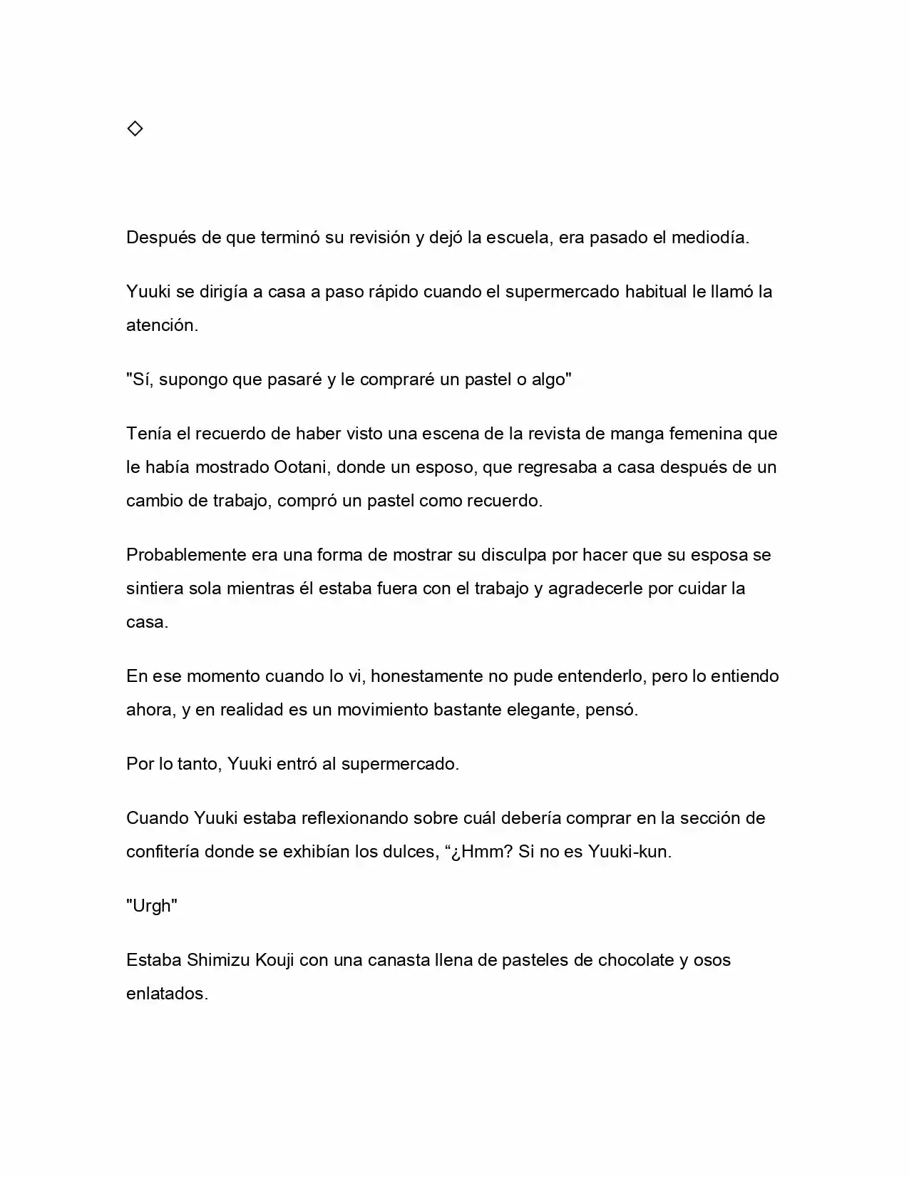 ¿Qué Pasa Si Salvaste A Una Chica Que Estaba A Punto De Saltar? (NL) (Novela) - Capítulo 6 - Página 32 - LectorTMOo