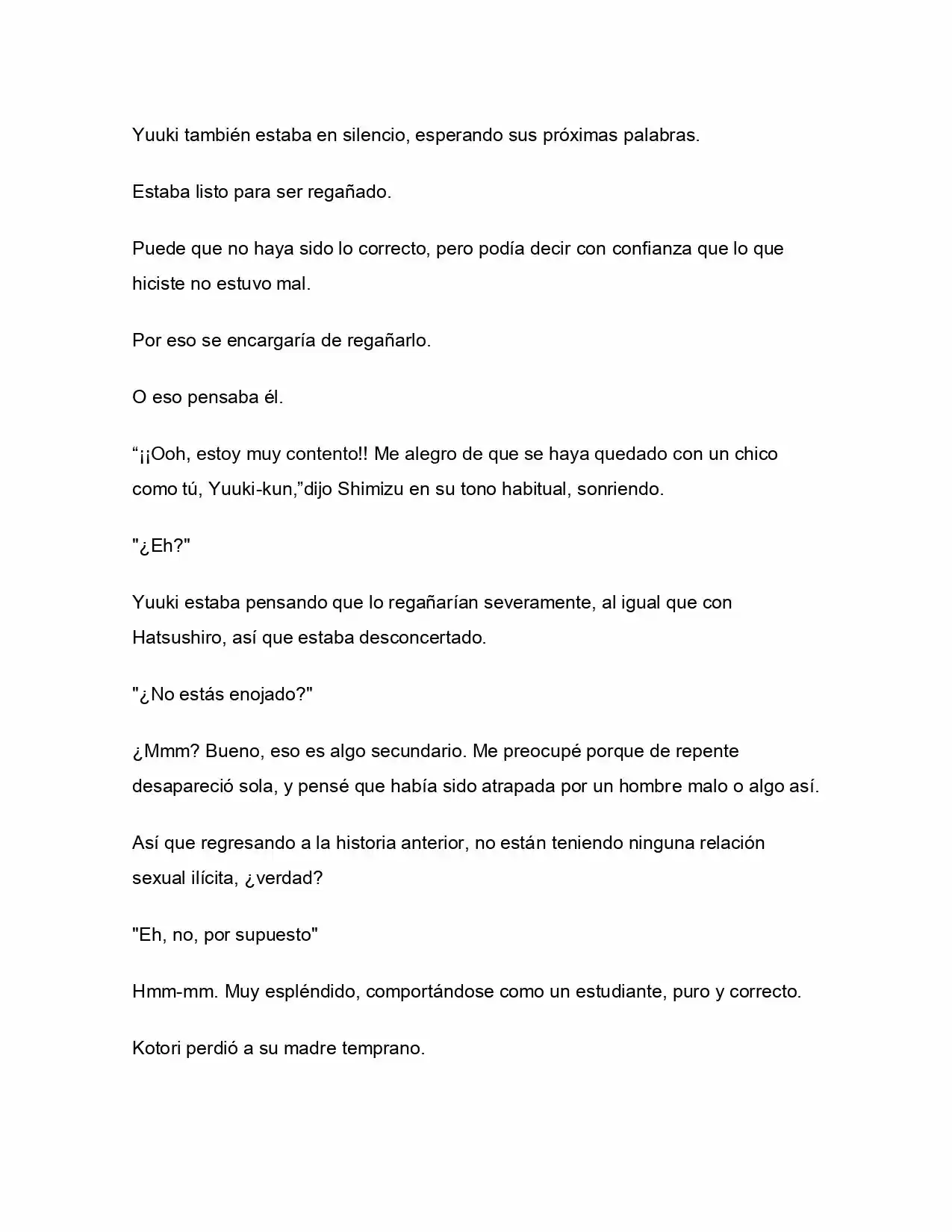 ¿Qué Pasa Si Salvaste A Una Chica Que Estaba A Punto De Saltar? (NL) (Novela) - Capítulo 7 - Página 7 - LectorTMOo