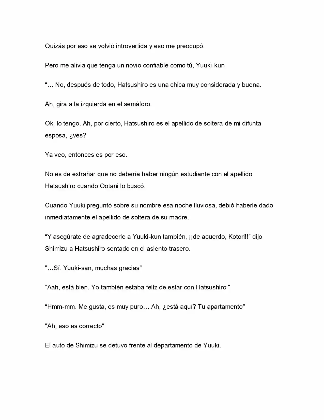 ¿Qué Pasa Si Salvaste A Una Chica Que Estaba A Punto De Saltar? (NL) (Novela) - Capítulo 7 - Página 8 - LectorTMOo