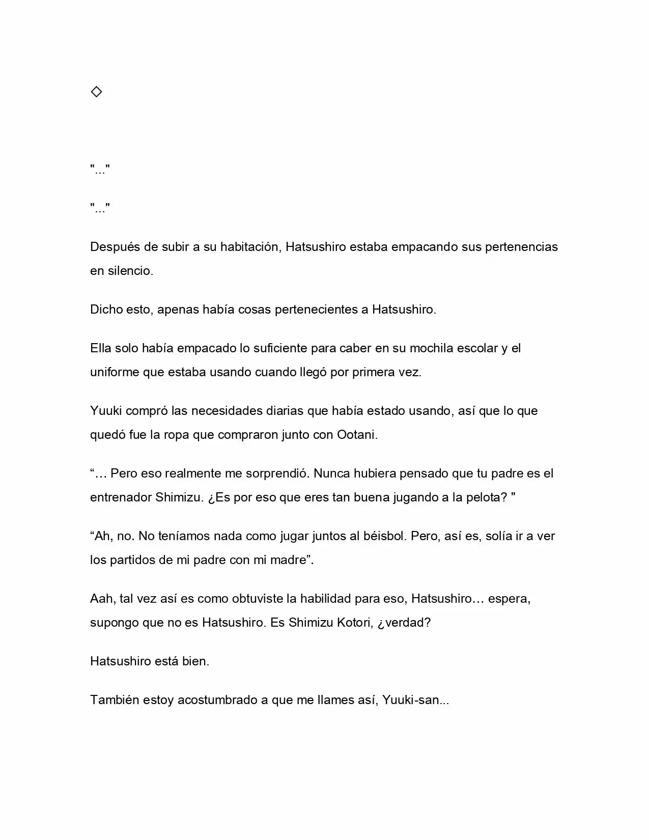 ¿Qué Pasa Si Salvaste A Una Chica Que Estaba A Punto De Saltar? (NL) (Novela) - Capítulo 7 - Página 10 - LectorTMOo