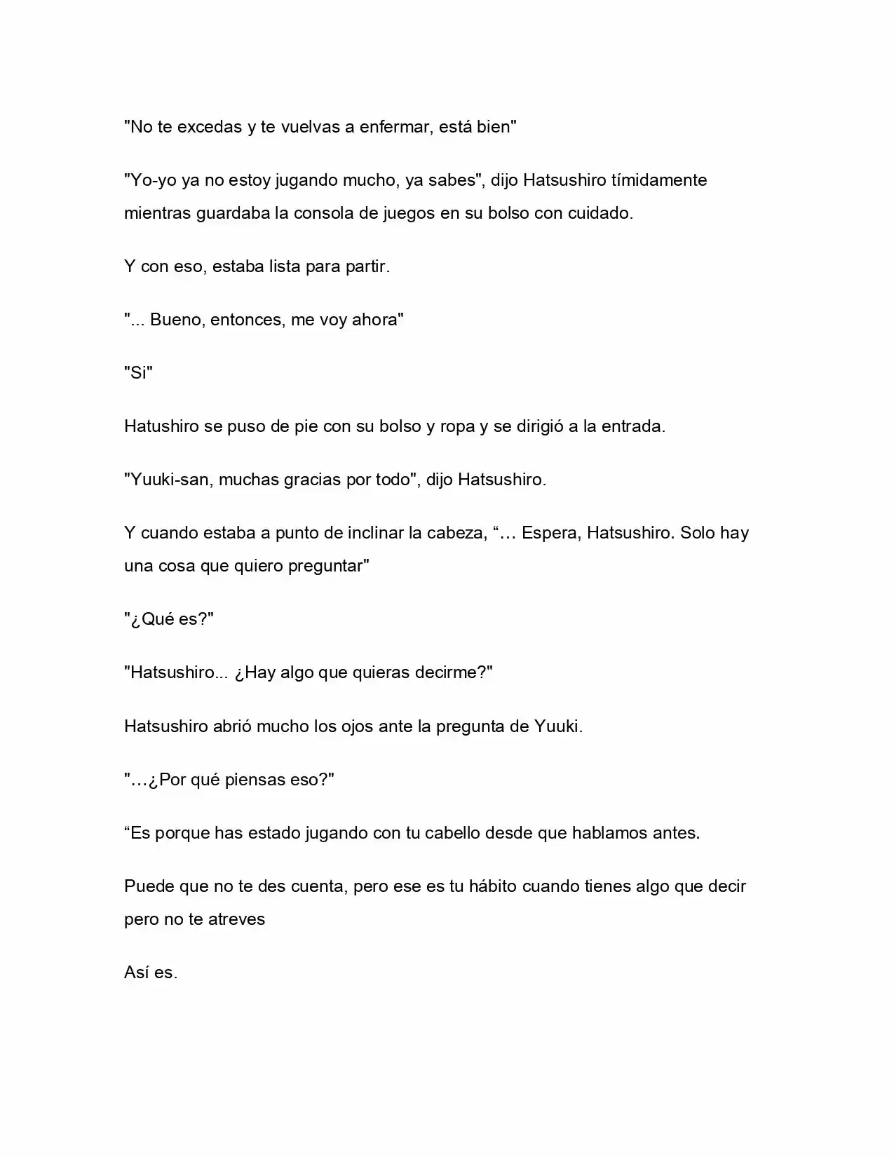 ¿Qué Pasa Si Salvaste A Una Chica Que Estaba A Punto De Saltar? (NL) (Novela) - Capítulo 7 - Página 12 - LectorTMOo