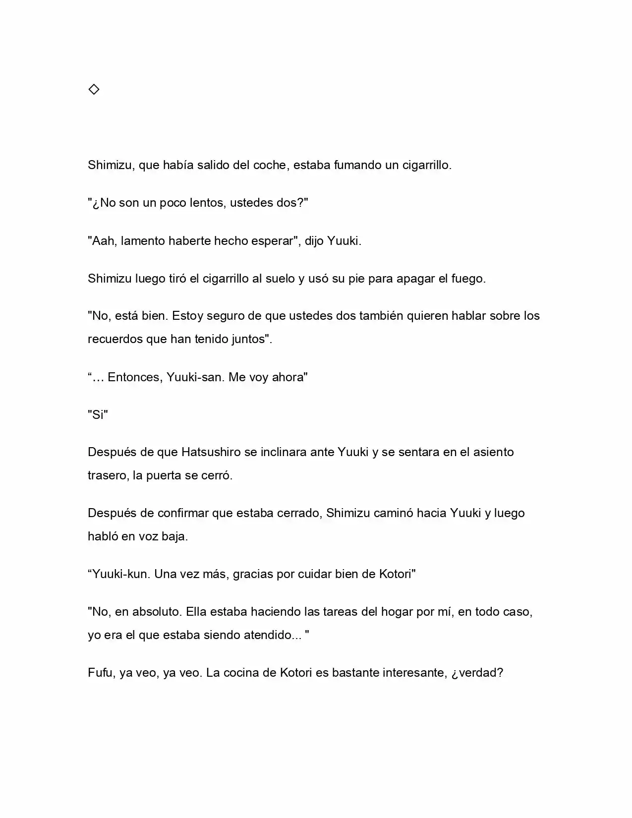 ¿Qué Pasa Si Salvaste A Una Chica Que Estaba A Punto De Saltar? (NL) (Novela) - Capítulo 7 - Página 15 - LectorTMOo
