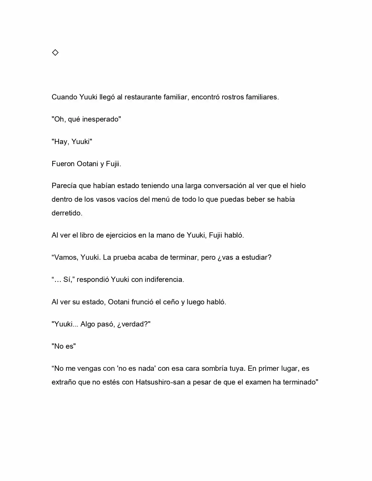 ¿Qué Pasa Si Salvaste A Una Chica Que Estaba A Punto De Saltar? (NL) (Novela) - Capítulo 7 - Página 21 - LectorTMOo