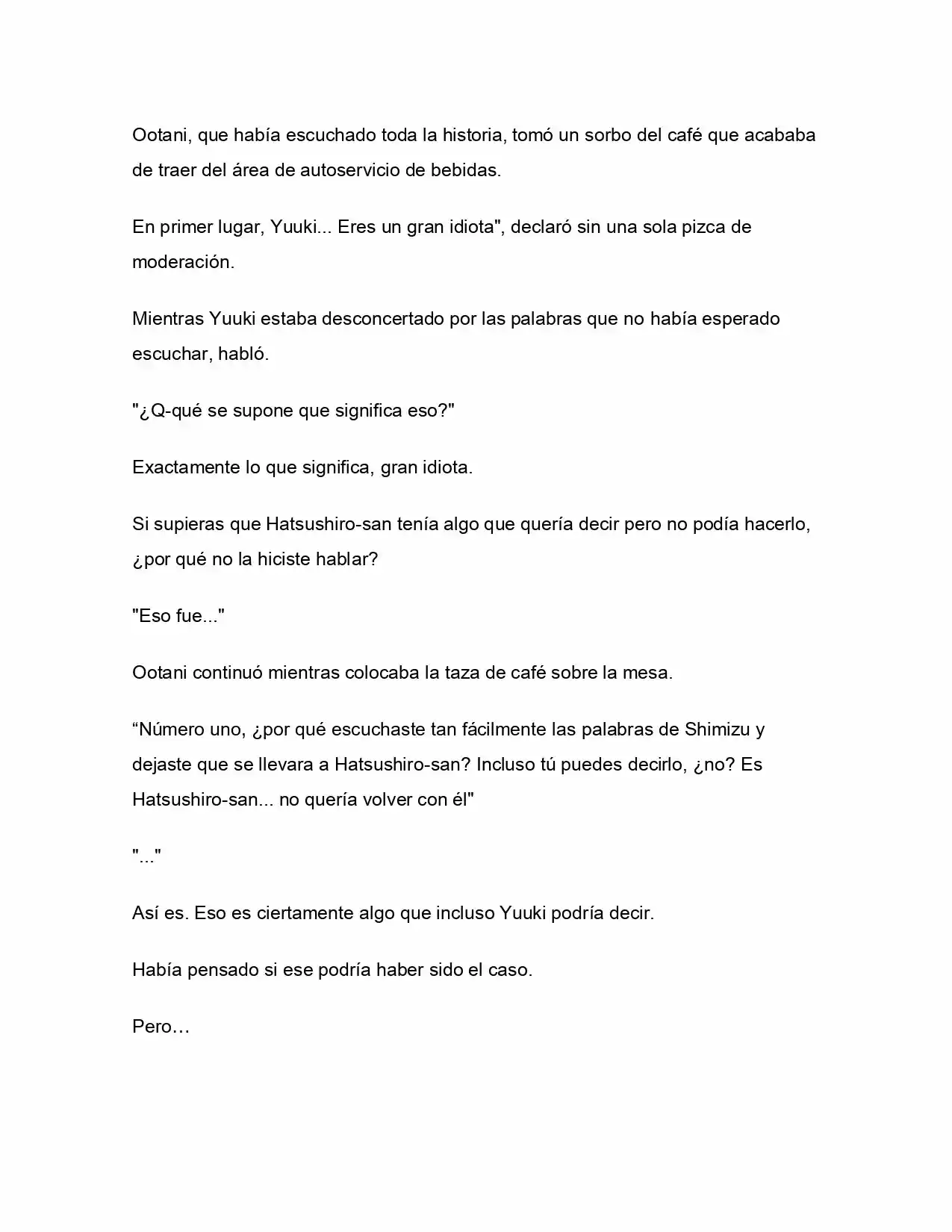 ¿Qué Pasa Si Salvaste A Una Chica Que Estaba A Punto De Saltar? (NL) (Novela) - Capítulo 7 - Página 23 - LectorTMOo