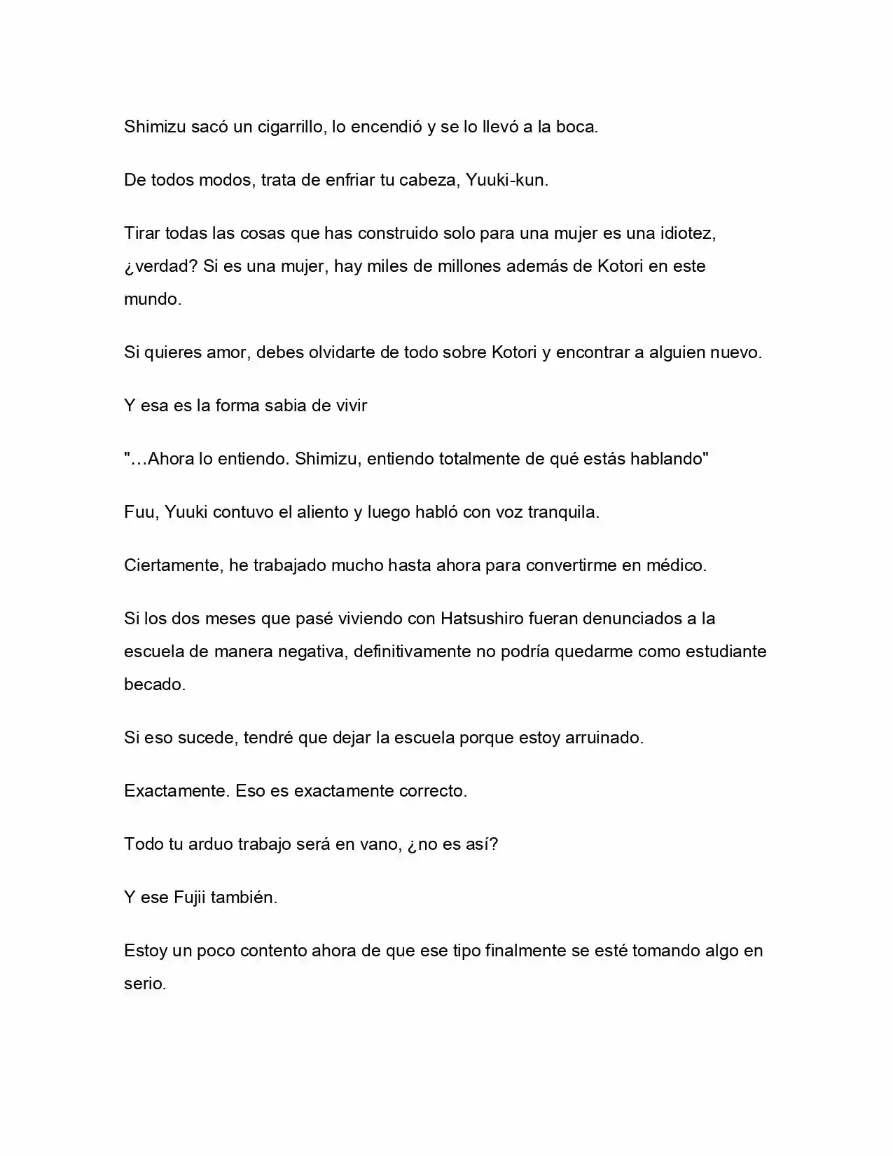 ¿Qué Pasa Si Salvaste A Una Chica Que Estaba A Punto De Saltar? (NL) (Novela) - Capítulo 7 - Página 52 - LectorTMOo