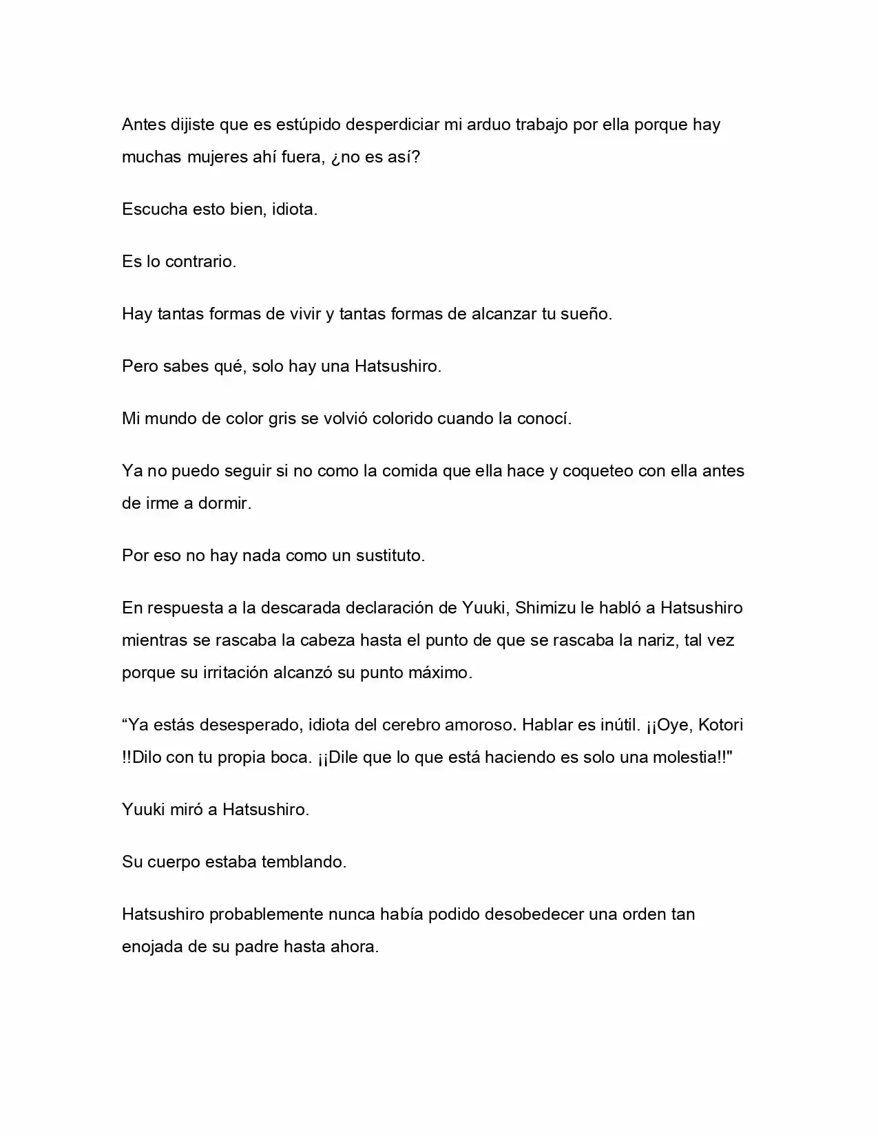 ¿Qué Pasa Si Salvaste A Una Chica Que Estaba A Punto De Saltar? (NL) (Novela) - Capítulo 7 - Página 59 - LectorTMOo