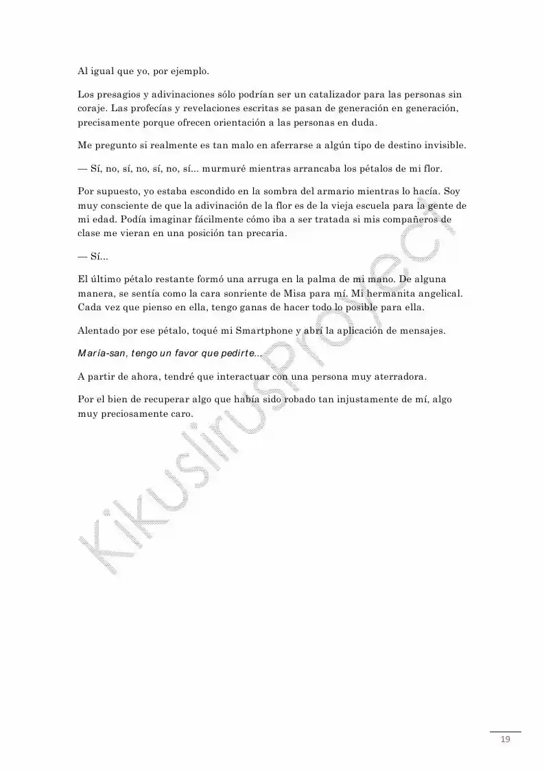 Qualidea Of Scum And A Gold Coin (Novela) - Capítulo 1 - Página 20 - LectorTMOo