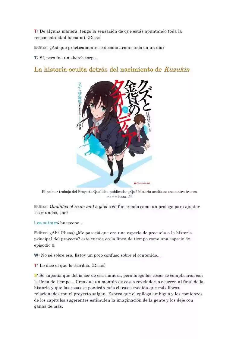 Qualidea Of Scum And A Gold Coin (Novela) - Capítulo 10 - Página 4 - LectorTMOo