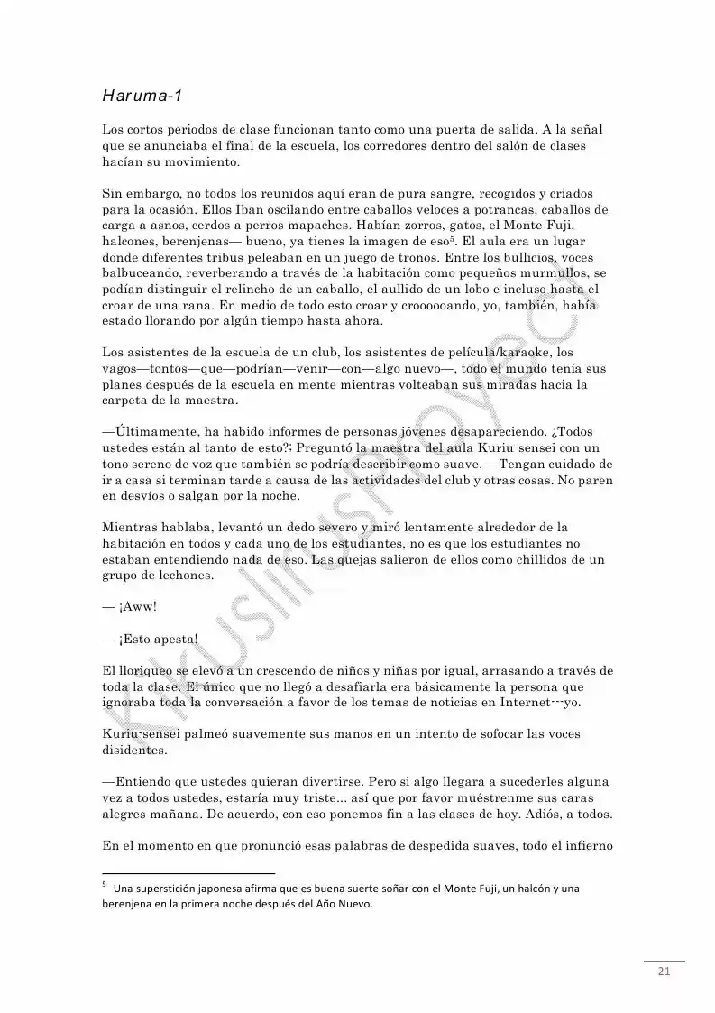 Qualidea Of Scum And A Gold Coin (Novela) - Capítulo 2 - Página 3 - LectorTMOo
