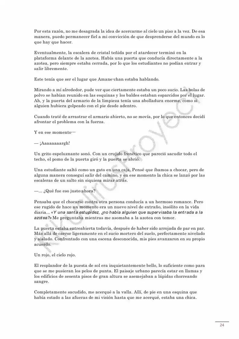 Qualidea Of Scum And A Gold Coin (Novela) - Capítulo 2 - Página 6 - LectorTMOo