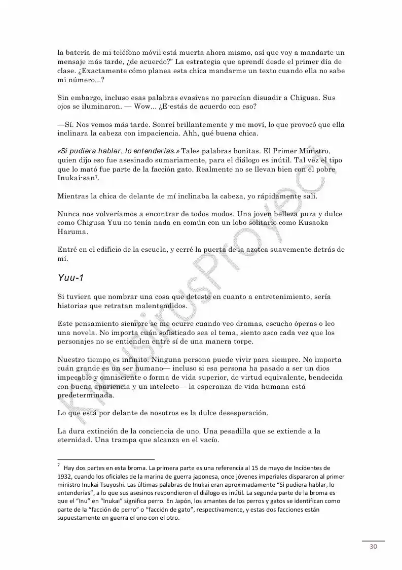 Qualidea Of Scum And A Gold Coin (Novela) - Capítulo 2 - Página 12 - LectorTMOo