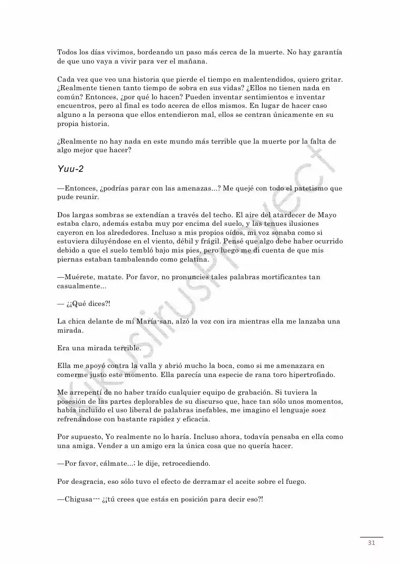 Qualidea Of Scum And A Gold Coin (Novela) - Capítulo 2 - Página 13 - LectorTMOo