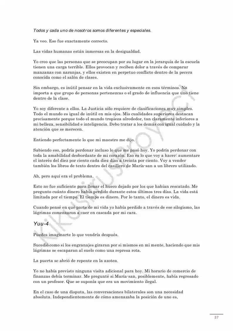Qualidea Of Scum And A Gold Coin (Novela) - Capítulo 2 - Página 19 - LectorTMOo