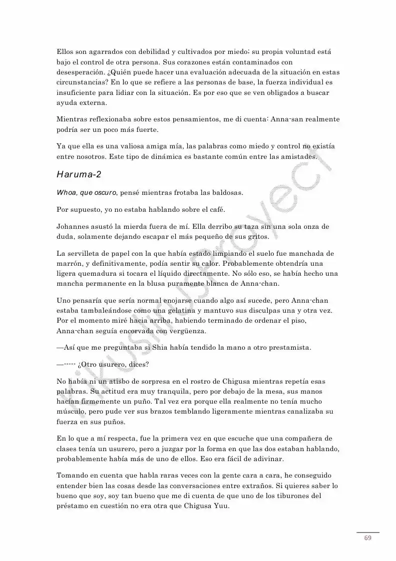 Qualidea Of Scum And A Gold Coin (Novela) - Capítulo 4 - Página 14 - LectorTMOo