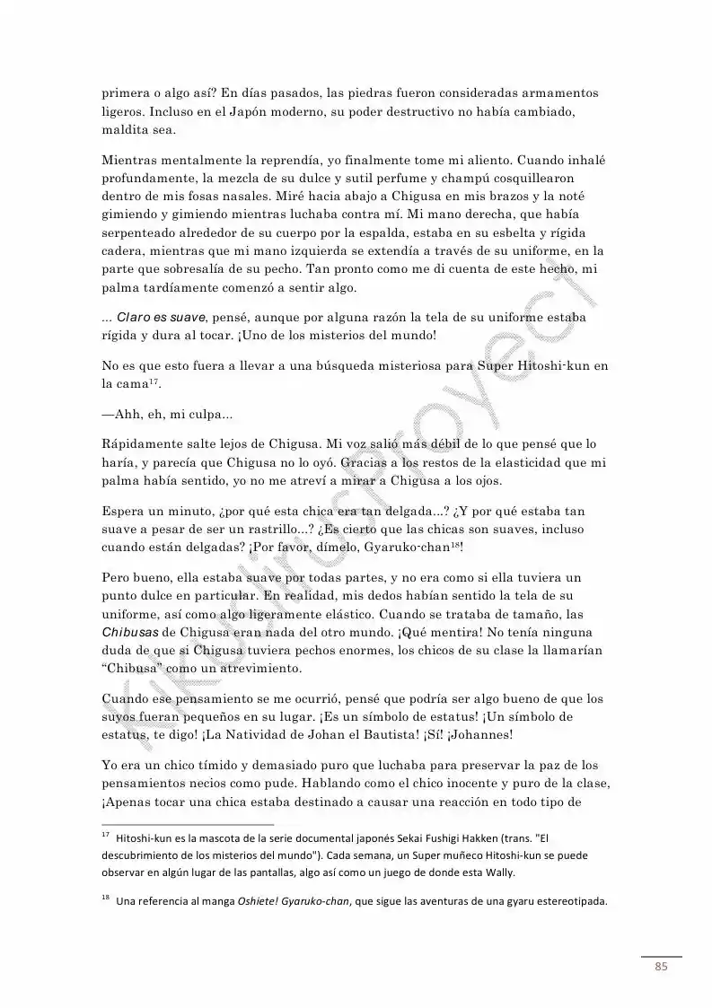 Qualidea Of Scum And A Gold Coin (Novela) - Capítulo 5 - Página 8 - LectorTMOo