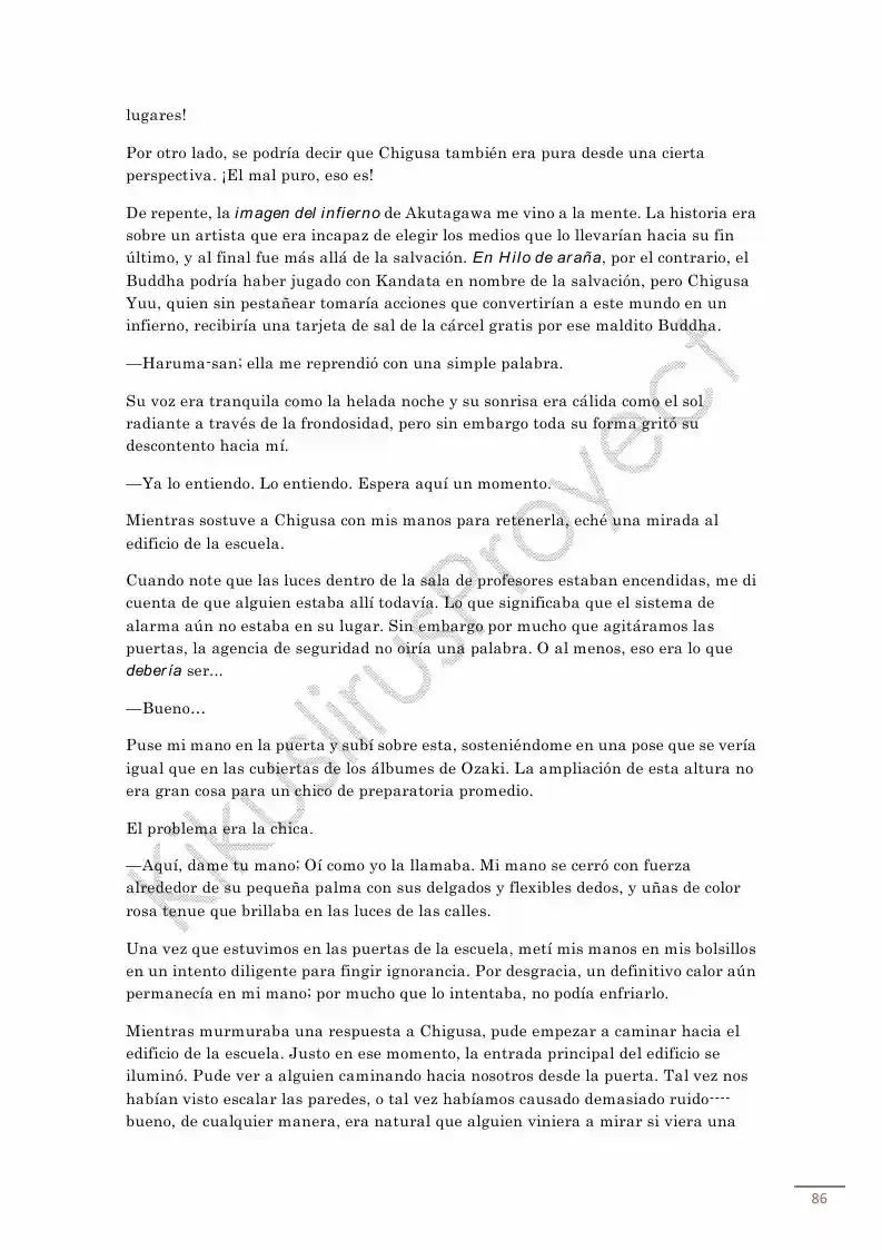 Qualidea Of Scum And A Gold Coin (Novela) - Capítulo 5 - Página 9 - LectorTMOo