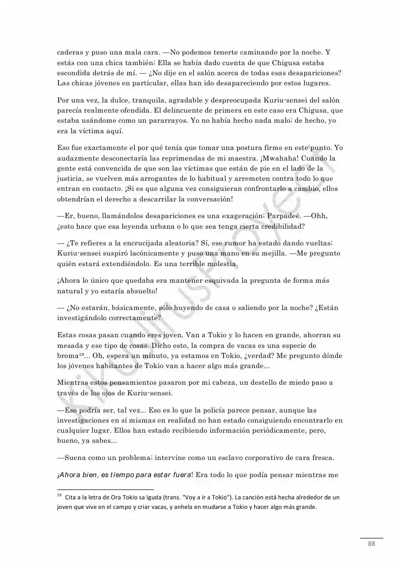 Qualidea Of Scum And A Gold Coin (Novela) - Capítulo 5 - Página 11 - LectorTMOo