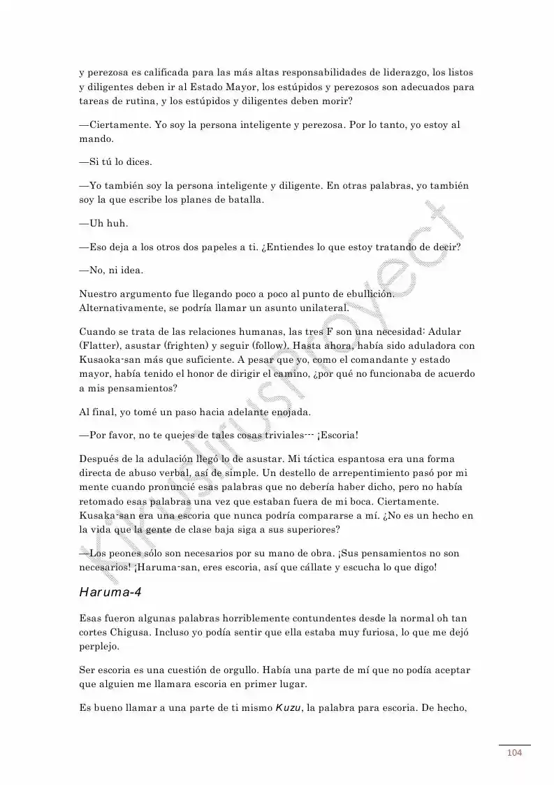 Qualidea Of Scum And A Gold Coin (Novela) - Capítulo 5 - Página 27 - LectorTMOo