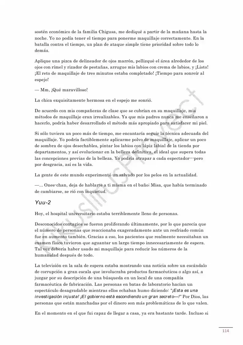 Qualidea Of Scum And A Gold Coin (Novela) - Capítulo 6 - Página 6 - LectorTMOo