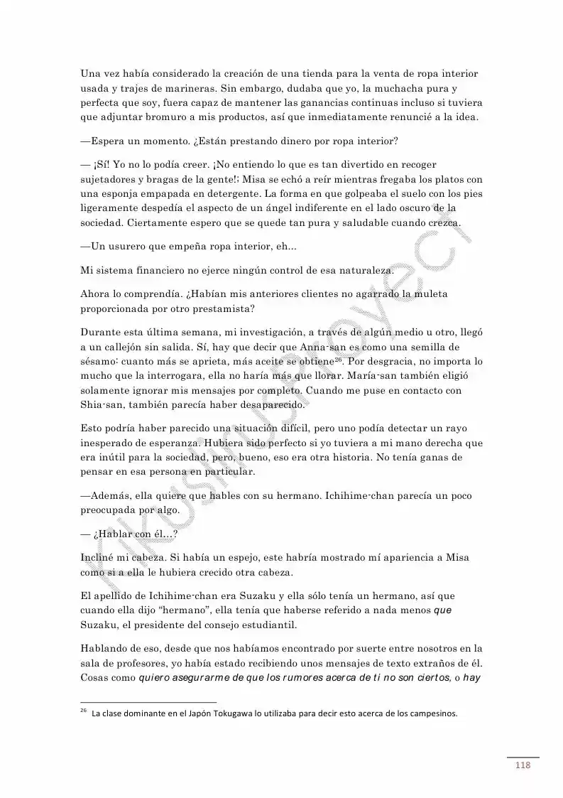 Qualidea Of Scum And A Gold Coin (Novela) - Capítulo 6 - Página 10 - LectorTMOo