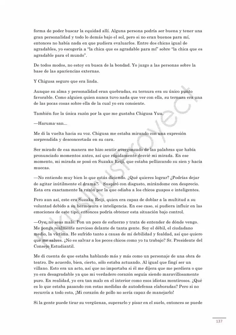 Qualidea Of Scum And A Gold Coin (Novela) - Capítulo 7 - Página 11 - LectorTMOo