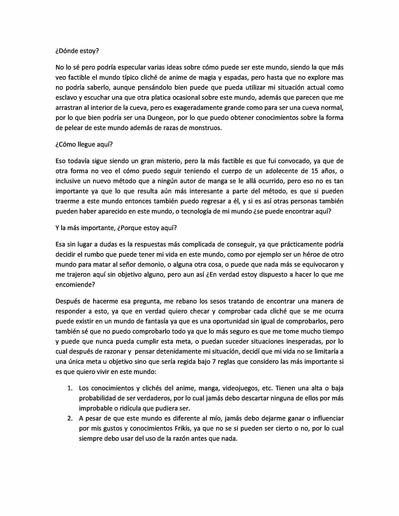 ¿Que Esperar Cuando Apareces En Un Nuevo Mundo? (Novela) - Capítulo 2 - Página 3 - LectorTMOo