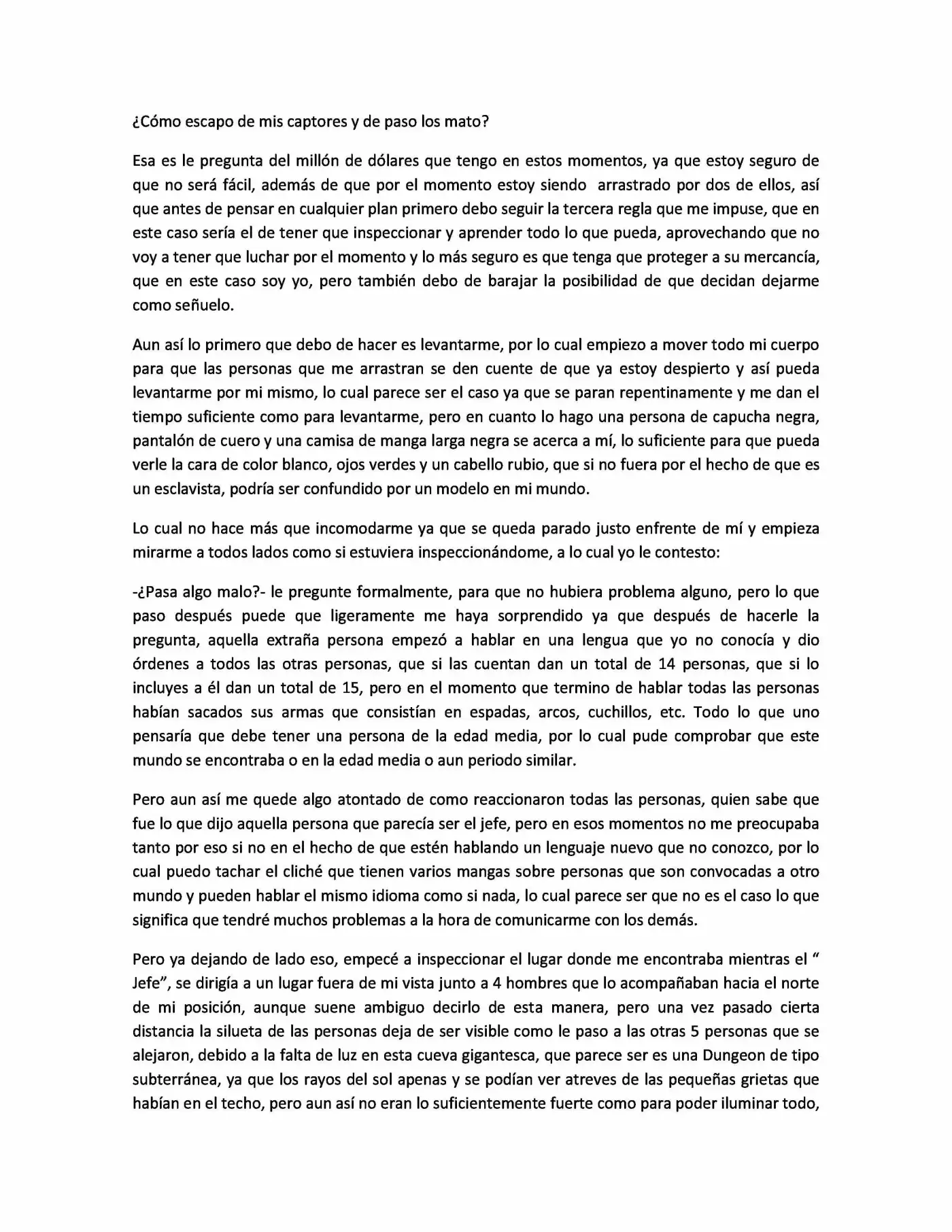 ¿Que Esperar Cuando Apareces En Un Nuevo Mundo? (Novela) - Capítulo 3 - Página 1 - LectorTMOo