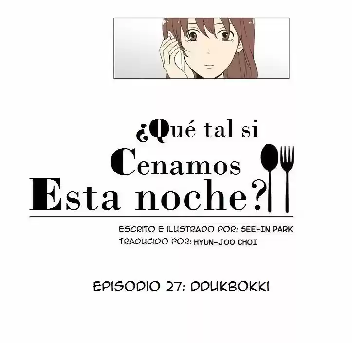 ¿Que Tal Si Cenamos Juntos? - Capítulo 27 - Página 6 - LectorTMOo