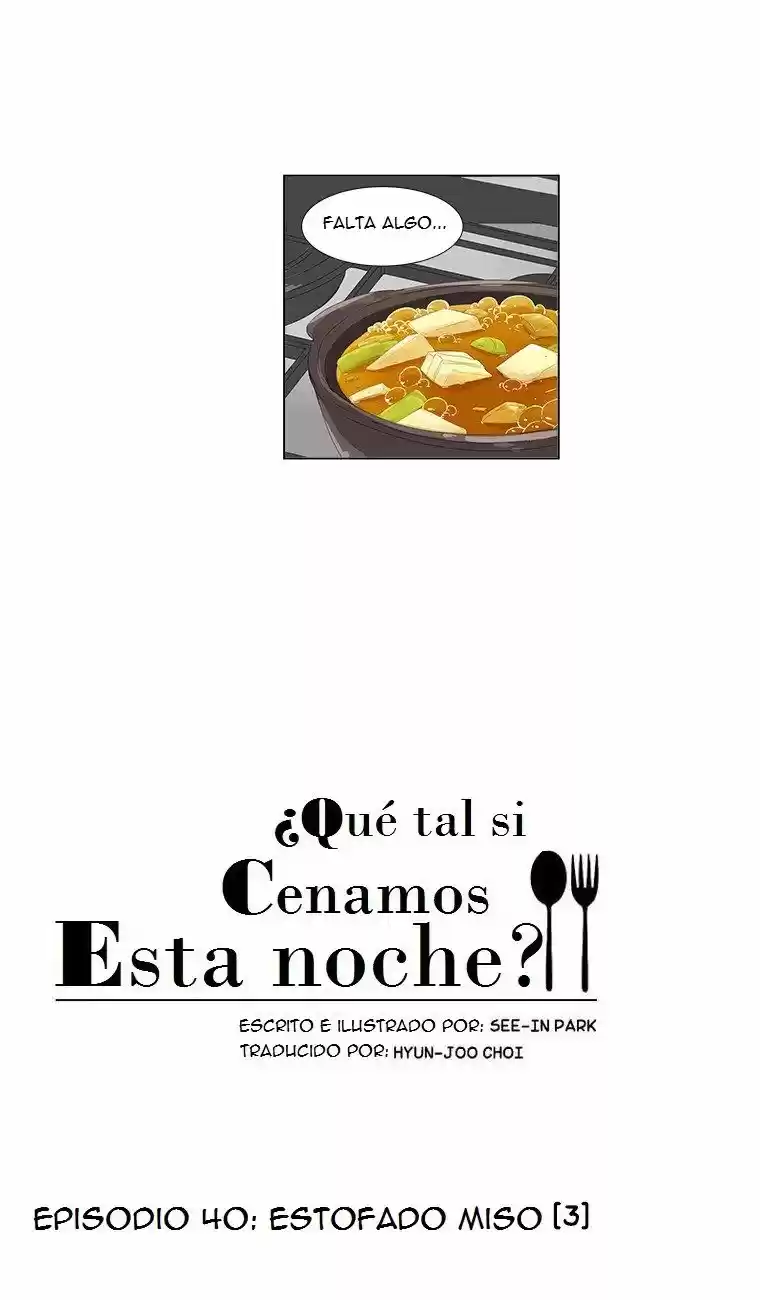 ¿Que Tal Si Cenamos Juntos? - Capítulo 40 - Página 5 - LectorTMOo